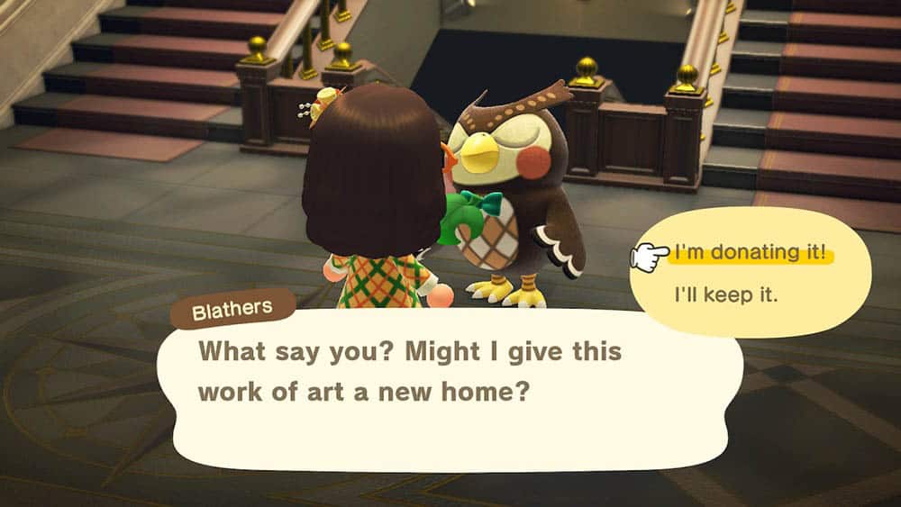 Animal Crossing New Horizons What To Do With Art You Buy