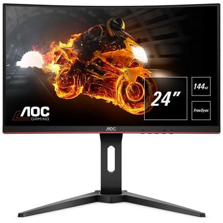Gaming monitor with 144Hz refresh rate