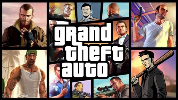 Grand Theft Auto GTA Game Order
