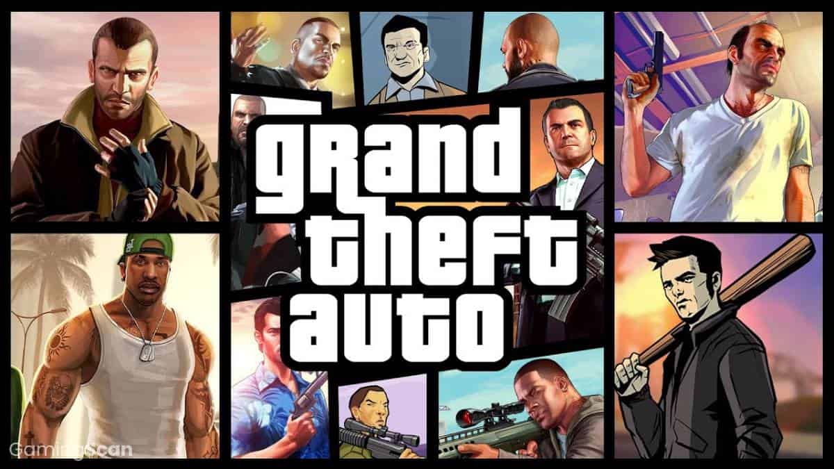 Grand Theft Auto GTA Game Order