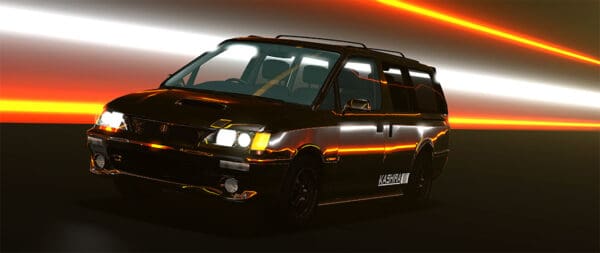 Mod BeamNG Drive Minivan Vehicles