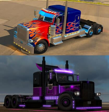 Mod More Than Meets The Eye, Decepticon Truck and Trailer Skin