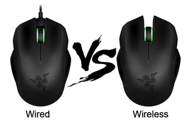 wired vs wireless gaming mouse