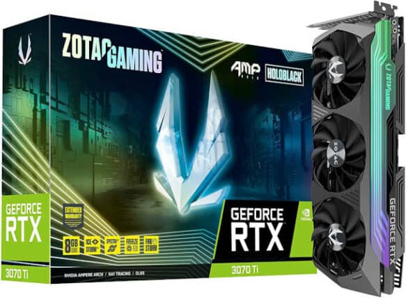 ZOTAC Gaming GeForce RTX 3070 Ti AMP Holo